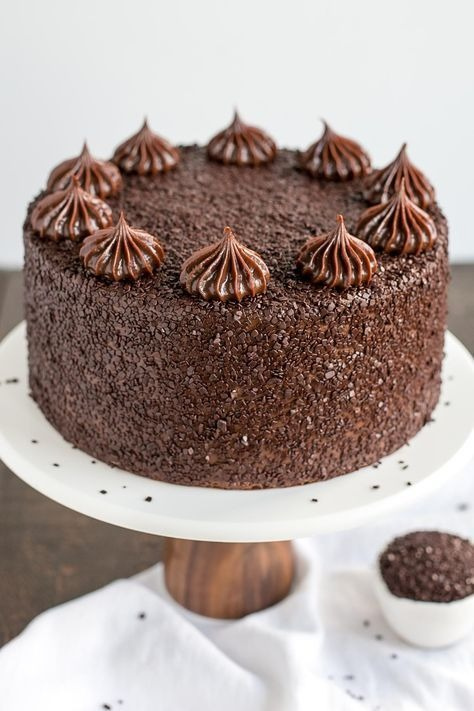 Chocolate truffle cake