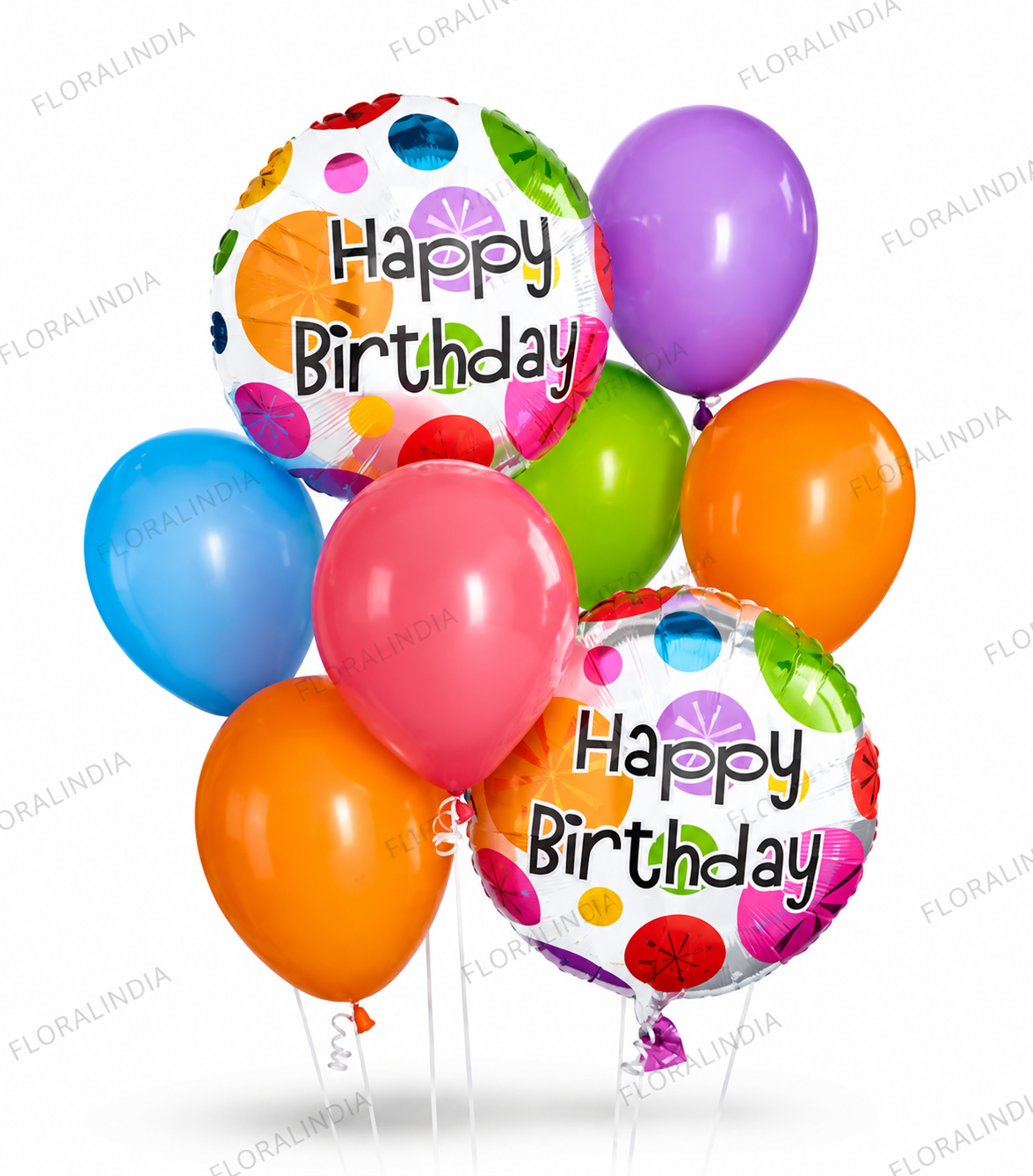 Colorful Birthday Balloon Bouquet