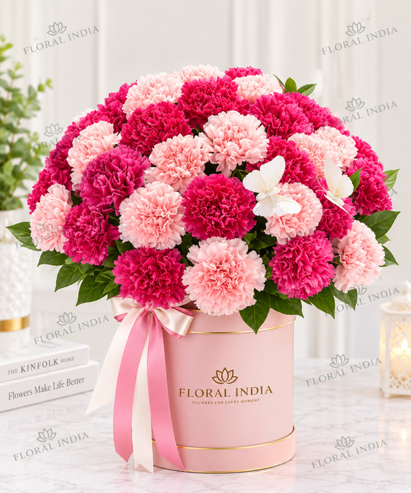 Pink Carnation Luxury Box