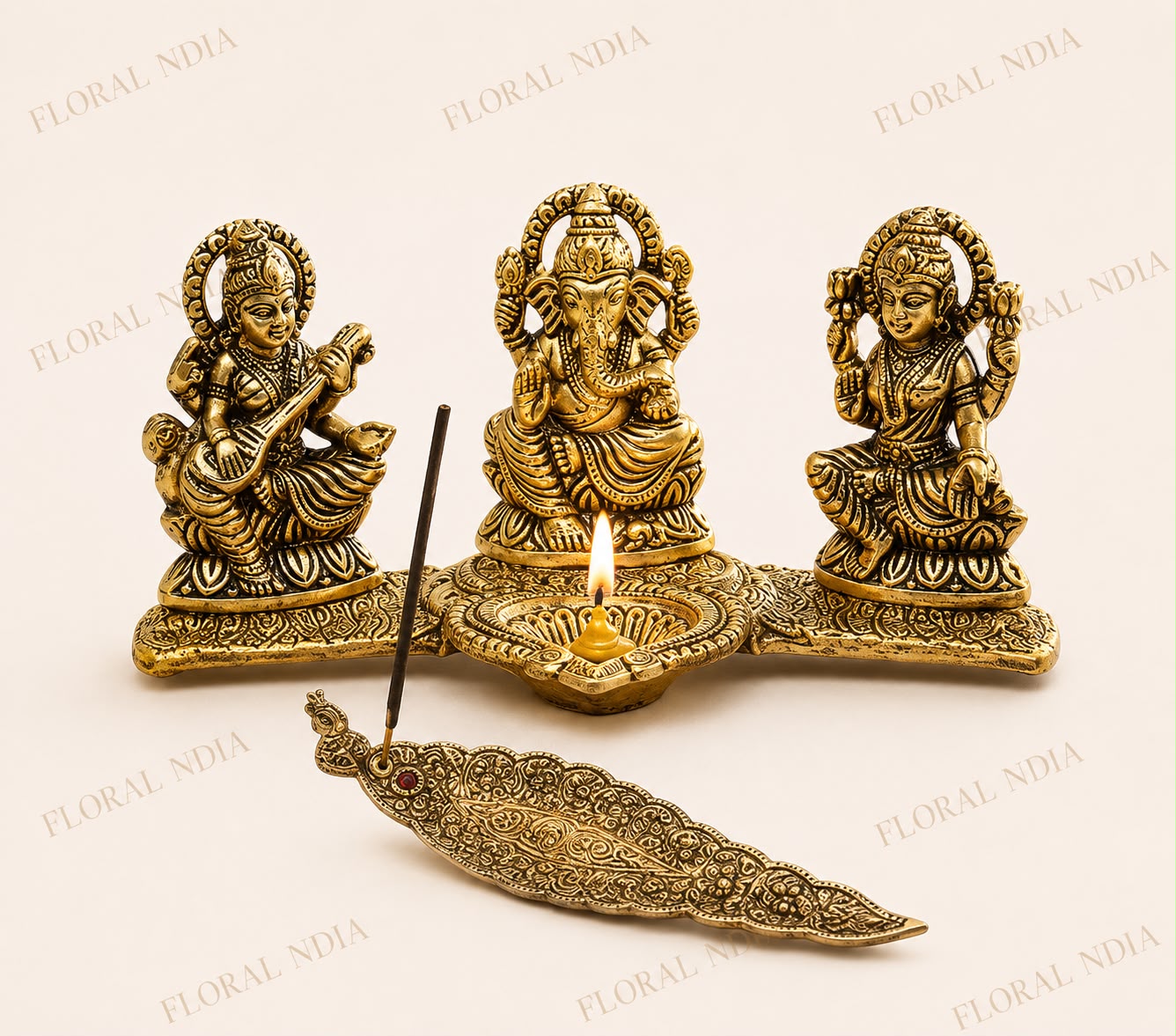 Laxmi Saraswati Idol