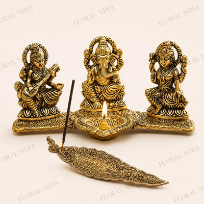 Laxmi Saraswati Idol