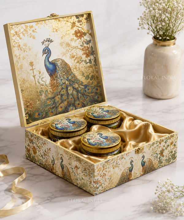 Peacock Dry Fruit Box