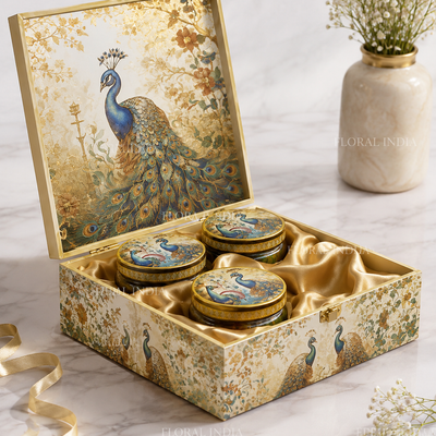 Peacock Dry Fruit Box