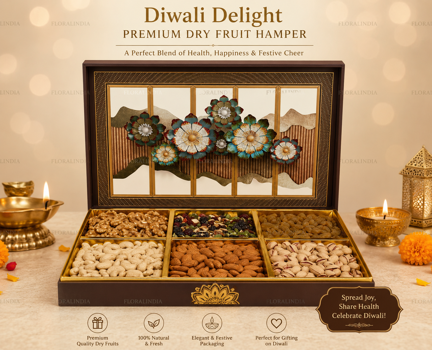 Luxury Mixed Dry Fruit Hamper