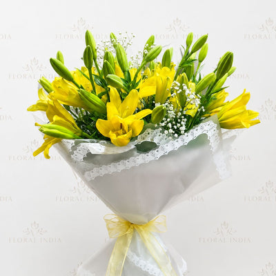 A Garden Of Lilies Bouquet