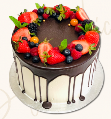 Berry truffle signature cake