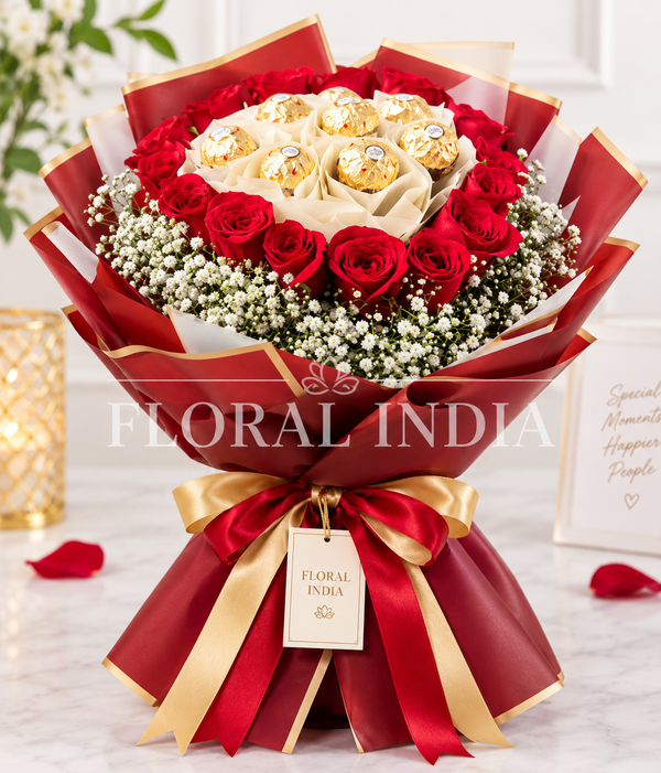 Heartfelt Chocolate Bouquet