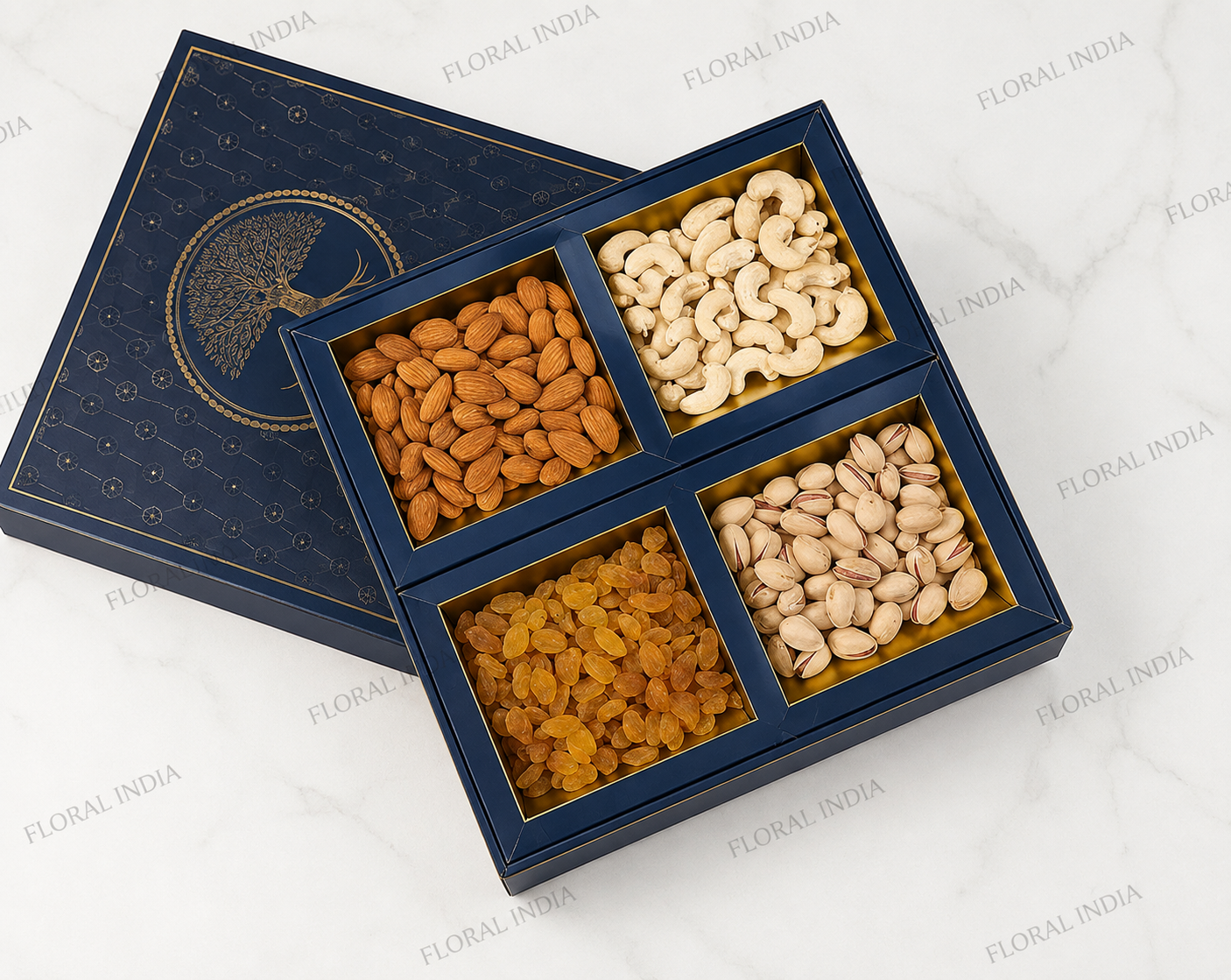 Premium 4 Dry Fruit Box