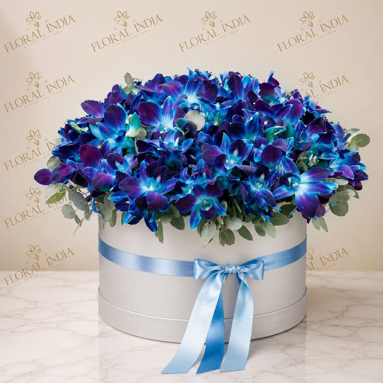 Azure Orchid Treasure Box