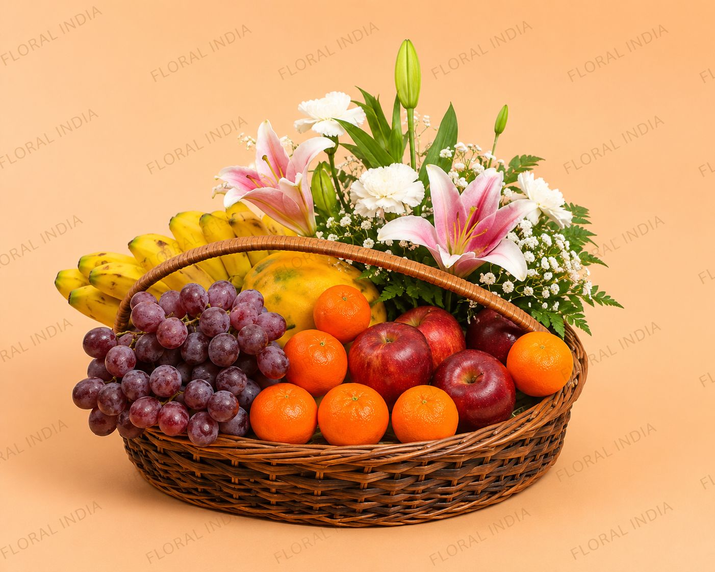 Tropical Bloom Fruit Arrangement