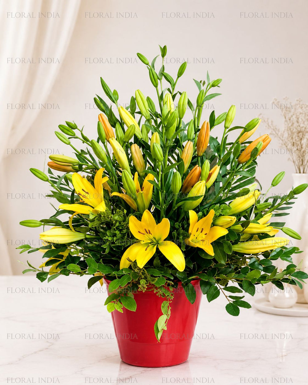 Lily Morning Vase