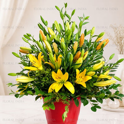 Lily Morning Vase