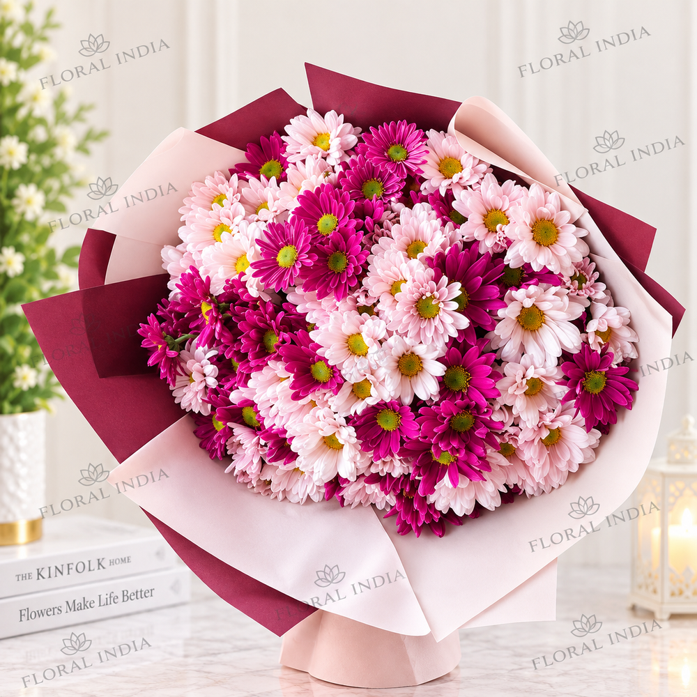 Pink & Magenta Chrysanthemum