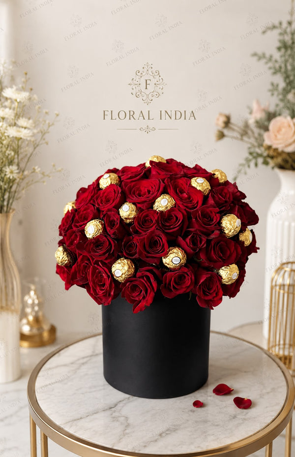 Graceful Red Roses For A Date