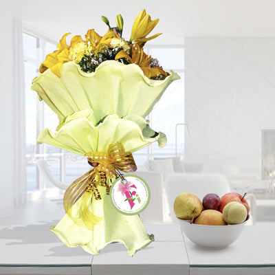 The Lilies & Carnations Fresh Bouquet