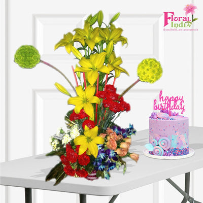 A Selection Of Vibrant Blossoms