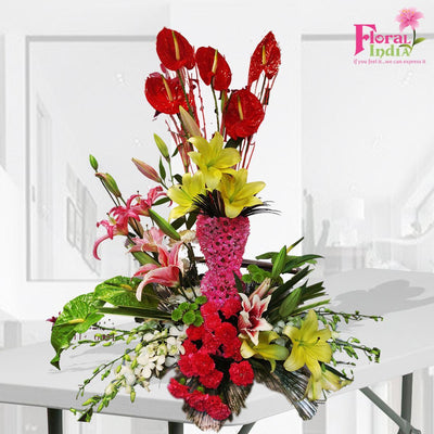 The Blend Of Gorgeous Flowers