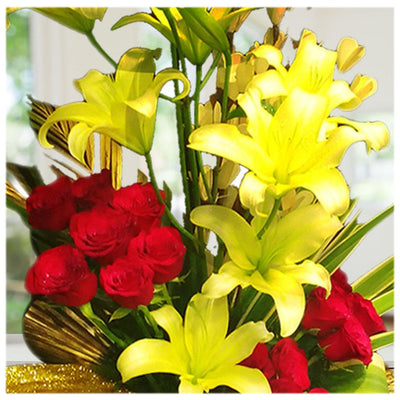 The Sunflowers In The Forest Bouquet