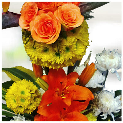 The Golden Pumpkin Bouquet