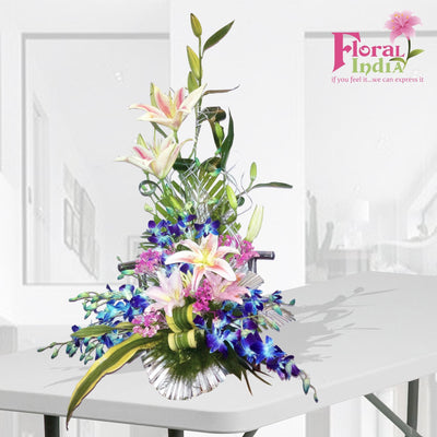 The Extravagant Lilies & Orchids Bouquet