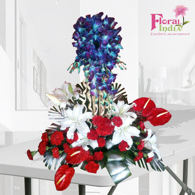The Orchid Crowned Exotic Bouquet