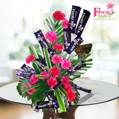The Perfect Bouquet of Flowers & Chocolates