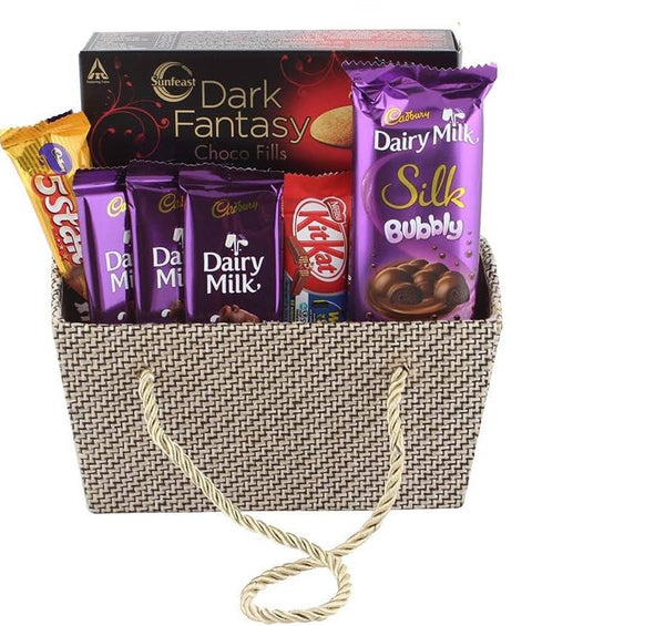 chocolate basket