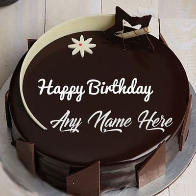 Dark chocolate cake