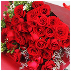 Graceful Red Roses For A Date