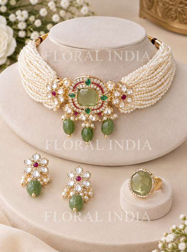 Gold-Plated Kundan-Studded Jewellery Collection
