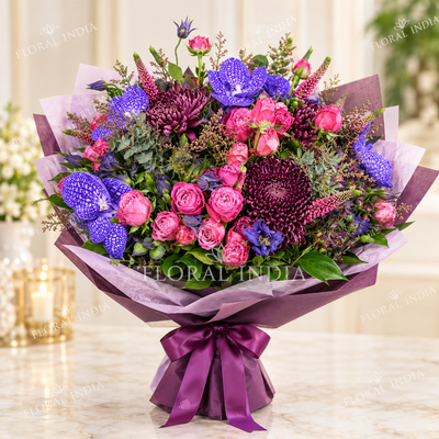 Blushing Orchids
