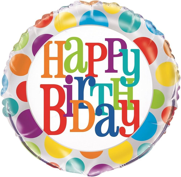Floral theme white foil balloon