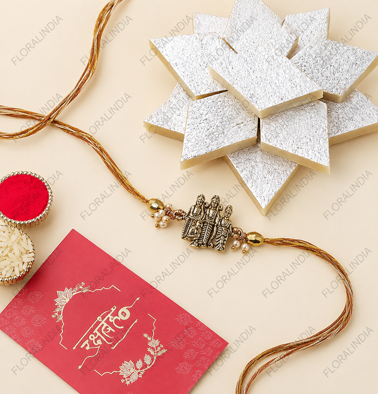 Ram Darbar Rakhi & Kaju Katli Celebration