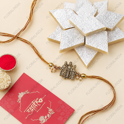 Ram Darbar Rakhi & Kaju Katli Celebration