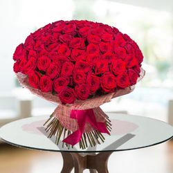 The Gorgeous Dome Of Red Roses