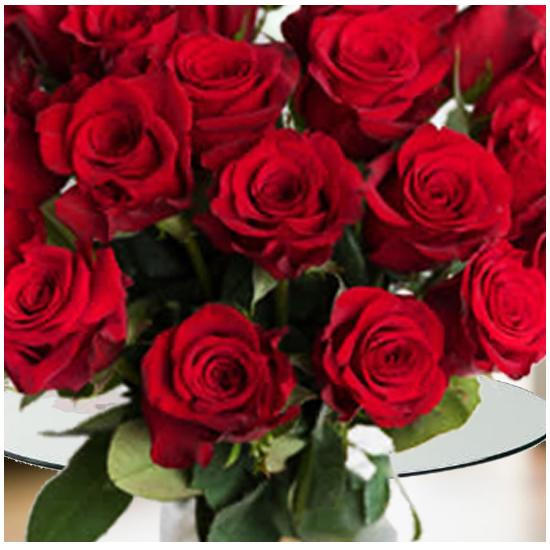 The Old School Red Roses Bouquet