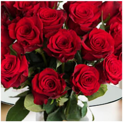 The Old School Red Roses Bouquet